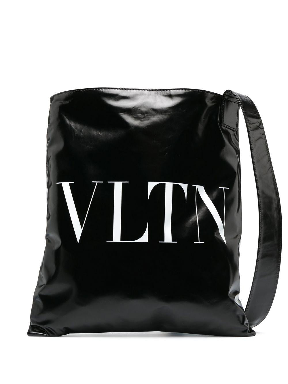 Valentino Garavani Men's Vltn Tote in Nero/Bianco | YB0B99MWL0NI