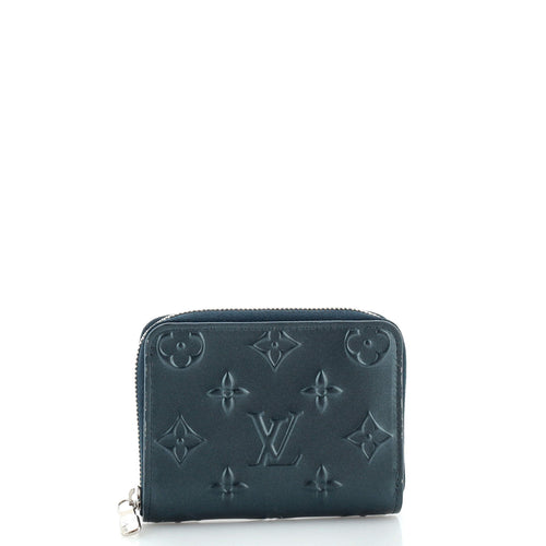 Zippy Coin Purse Debossed Monogram Leather