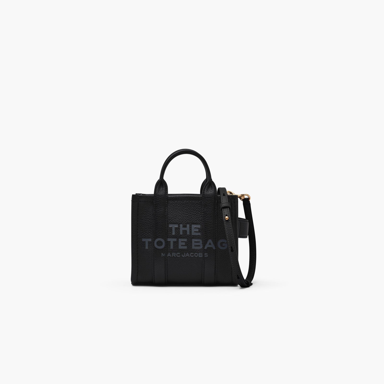 Marc Jacobs The Leather Crossbody Tote Bag in Black