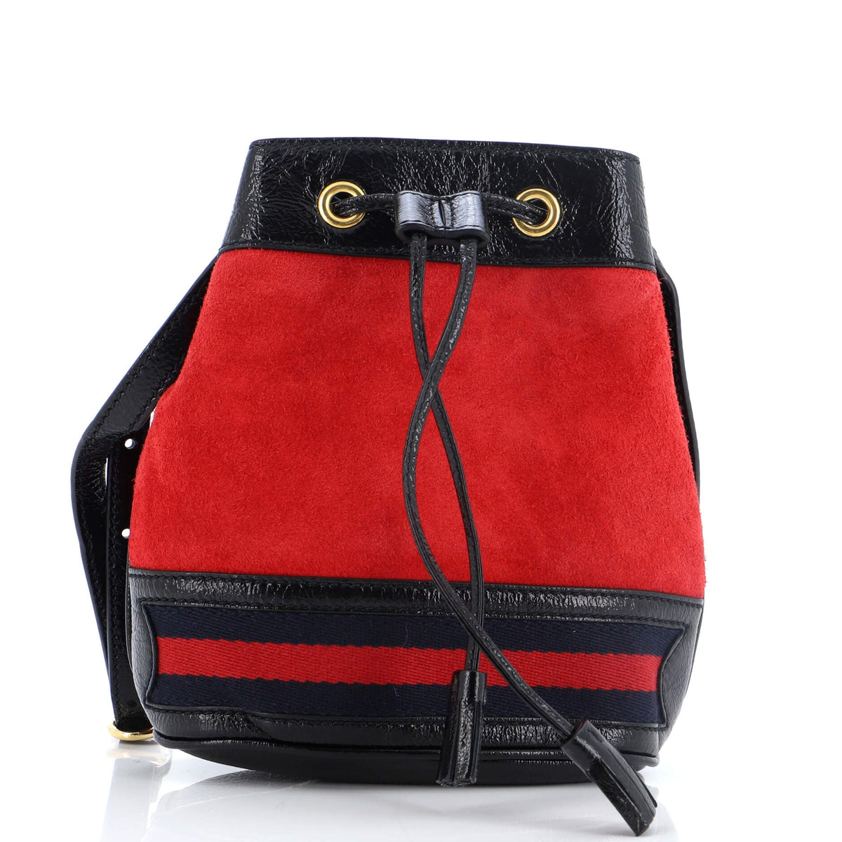 Gucci GUCCI Ophidia Bucket Bag Suede Mini