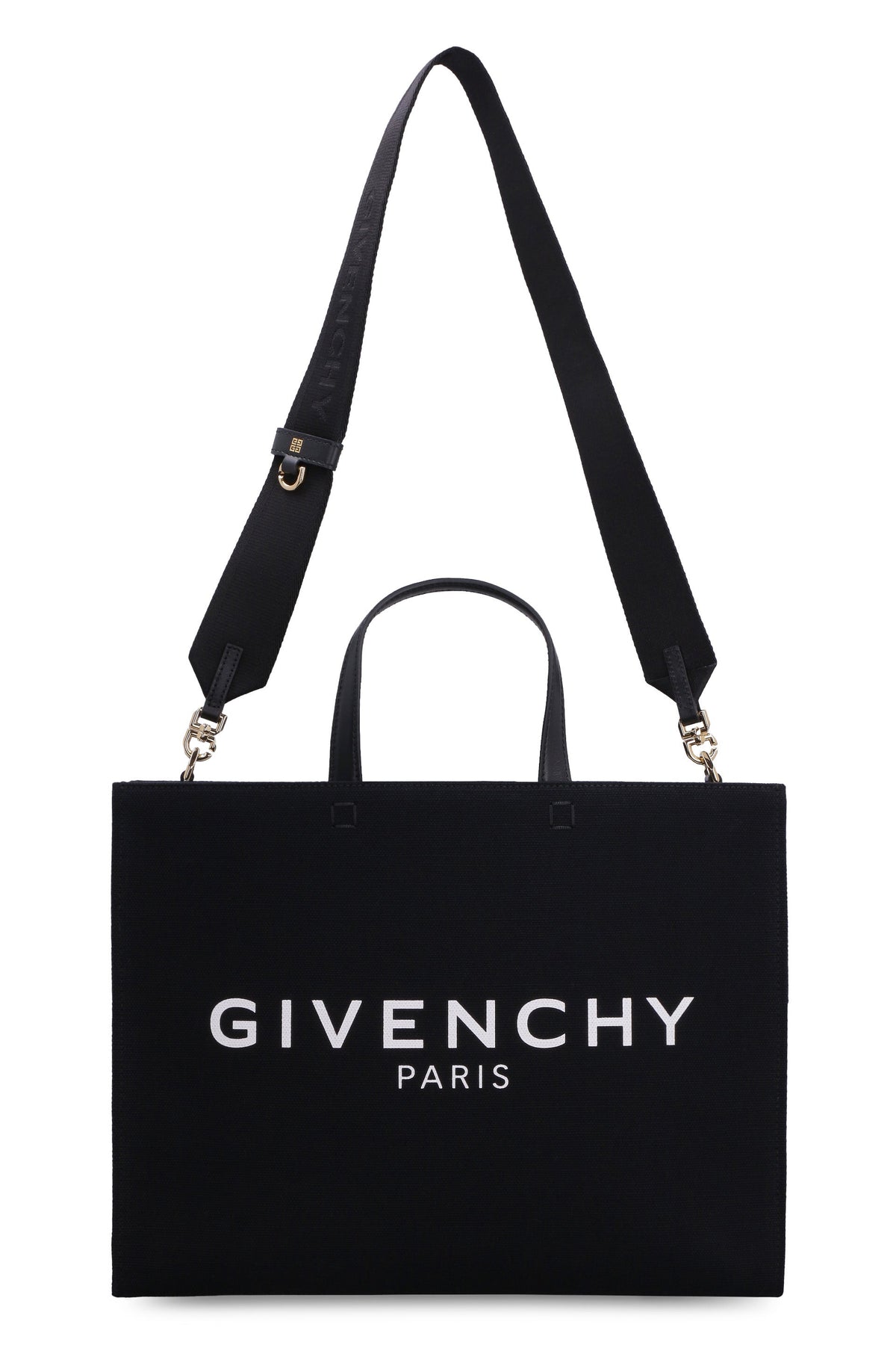 Givenchy Women's Medium G-Tote Bag In Canvas in Black | BB50N2B1F1 Color 001