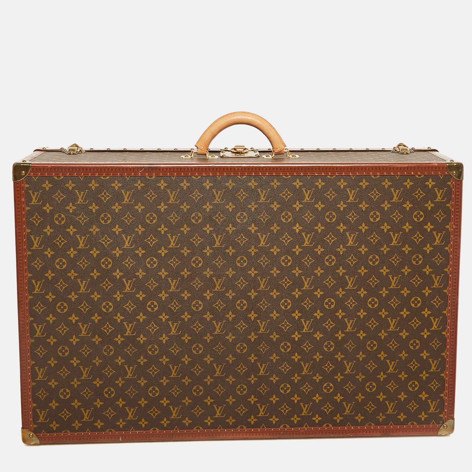 Louis Vuitton Koffer Alzer 80 aus Canvas mit Monogramm