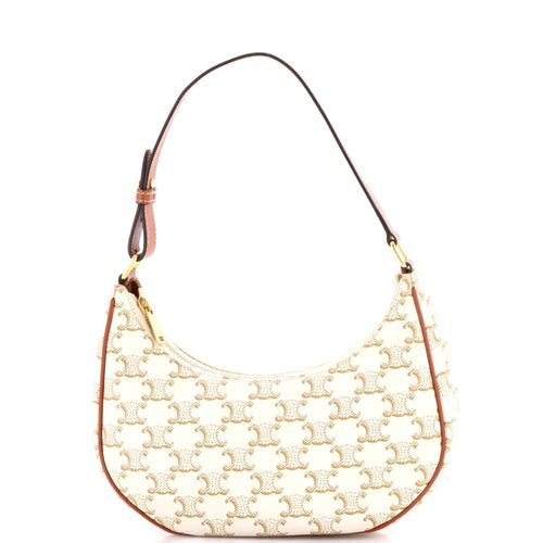 CELINE Ava Bag Triomphe Coated Canvas