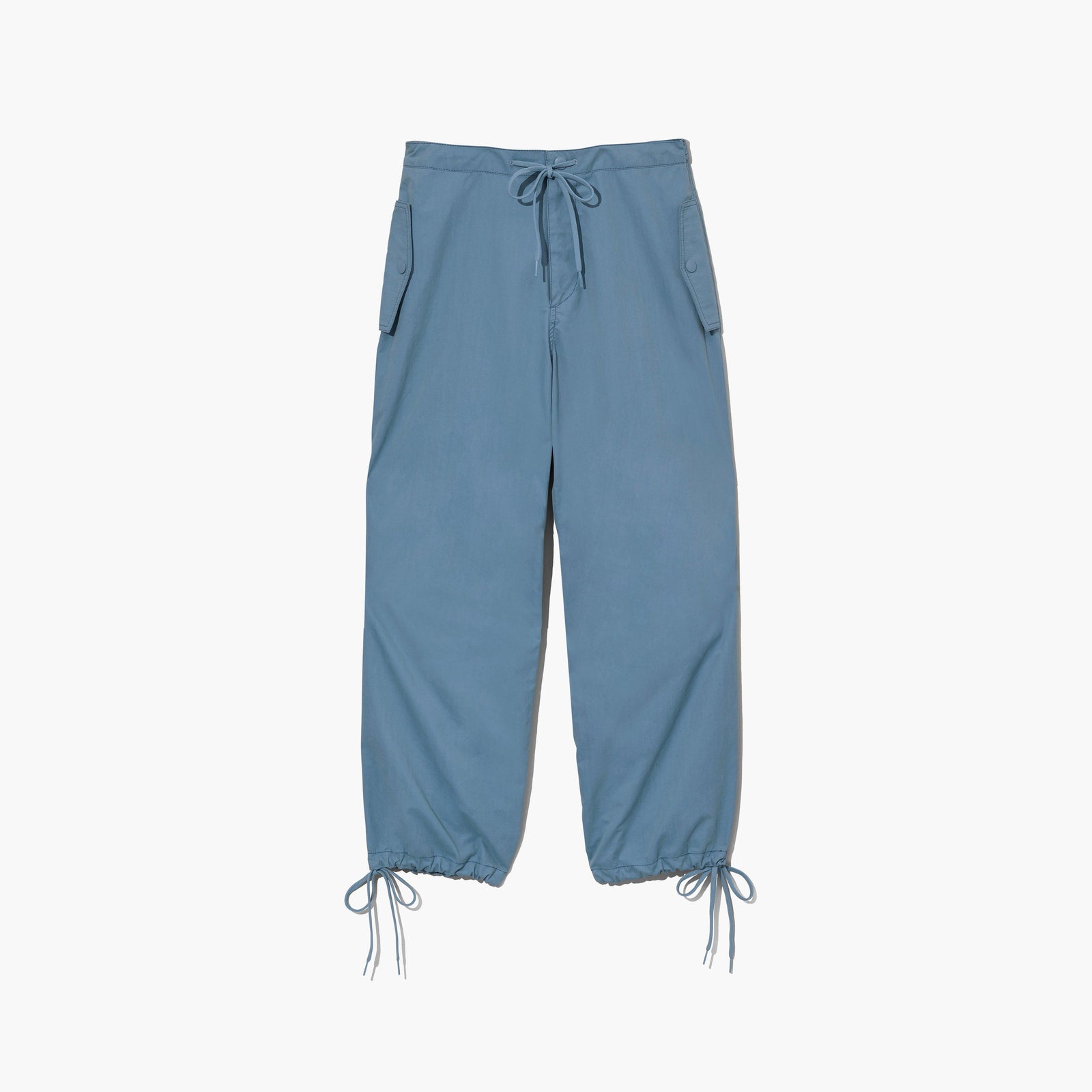 Marc Jacobs The Baggy Drawstring Pants in Blue Shadow, Size 6