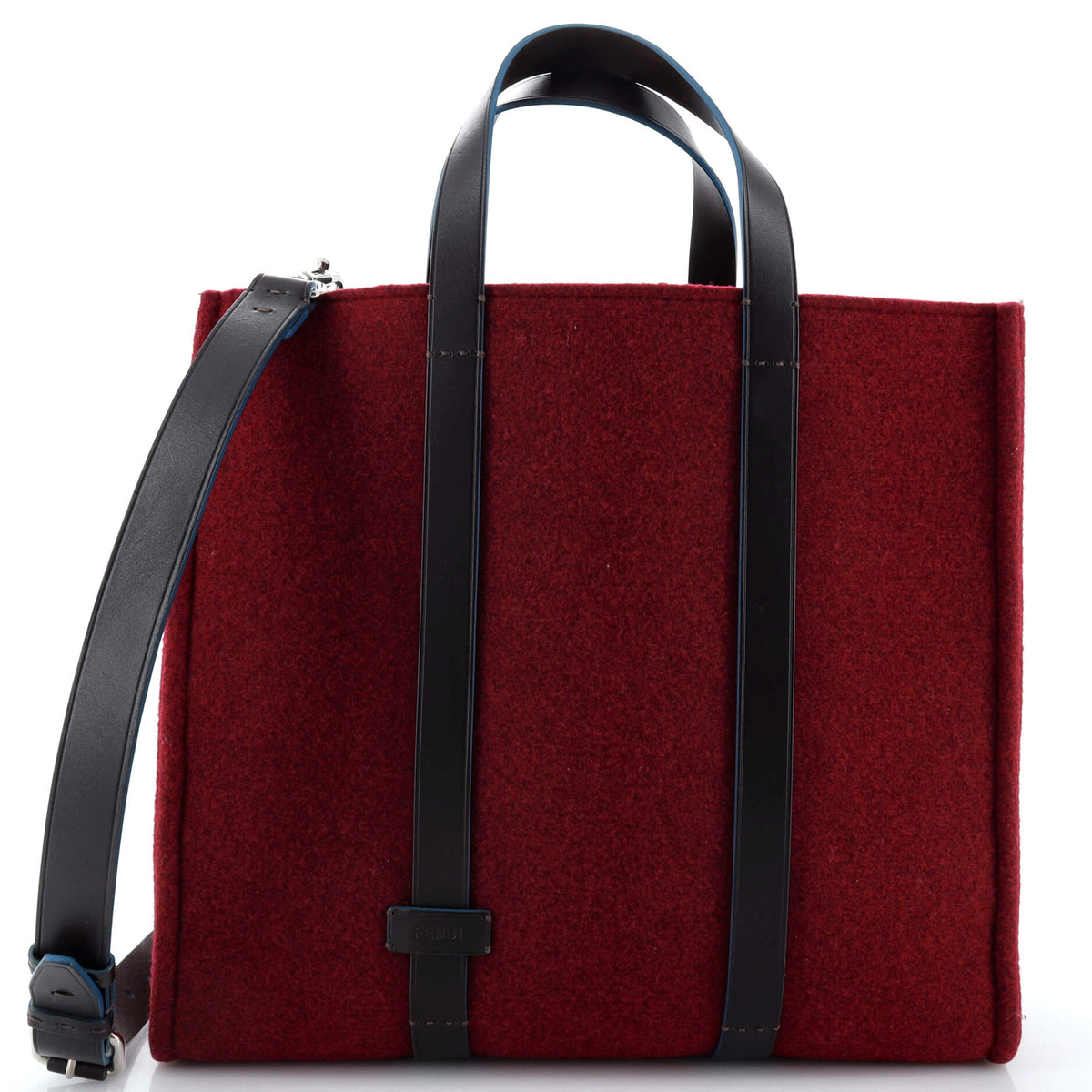 Fendi FENDI Convertible Shopping Tote Felt Large