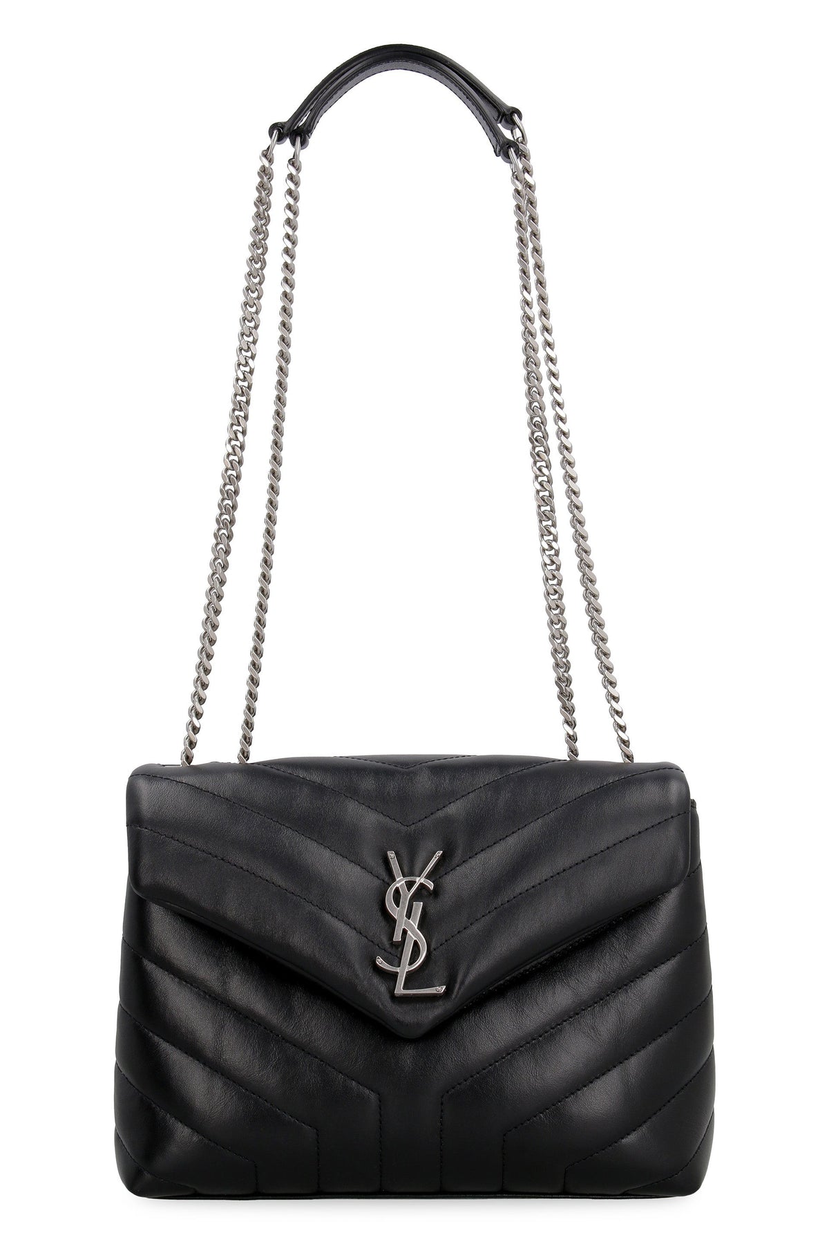Saint Laurent Women's Loulou Small Bag in Neronero | 494699DV72610001000