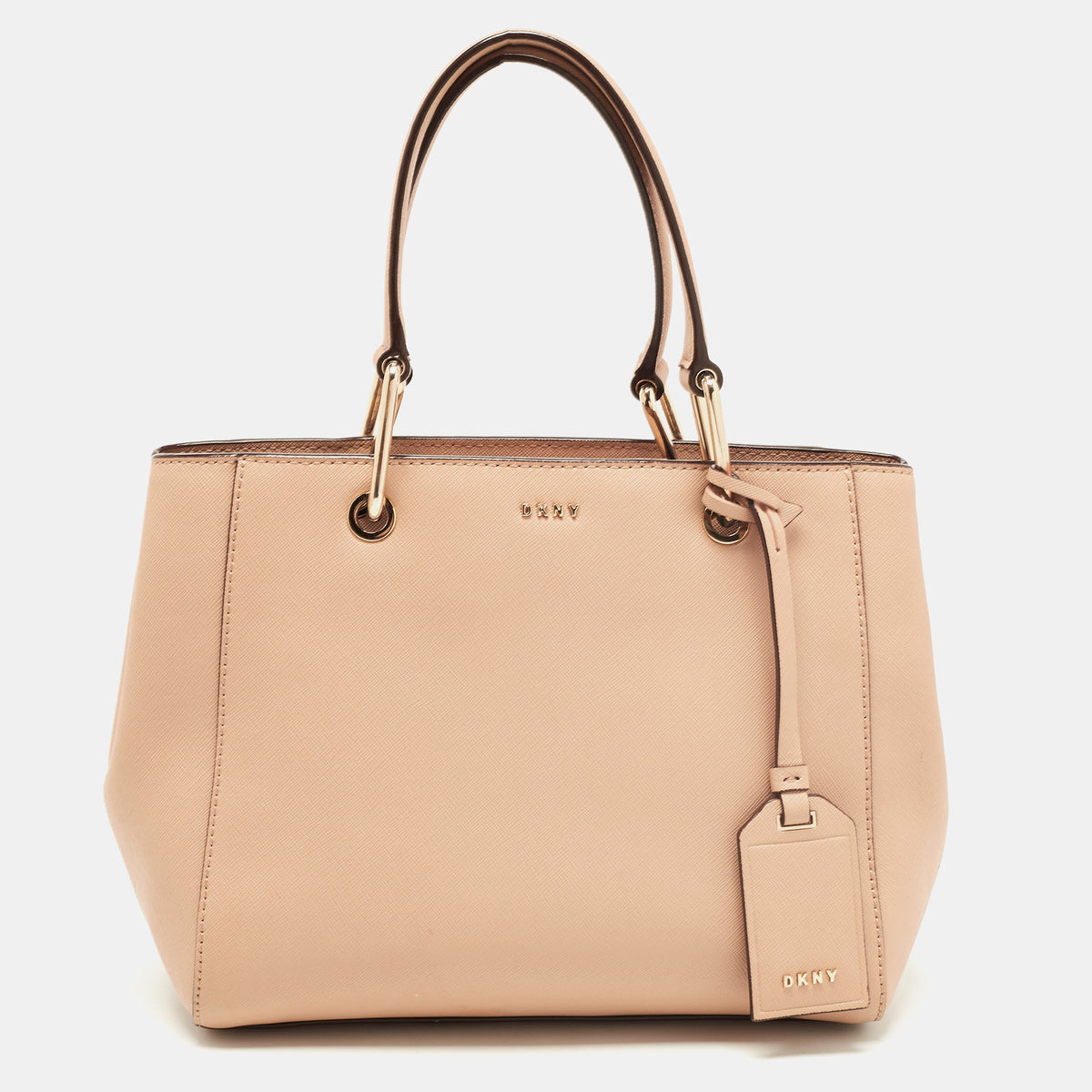 DKNY DKNY Beige Leather Tote