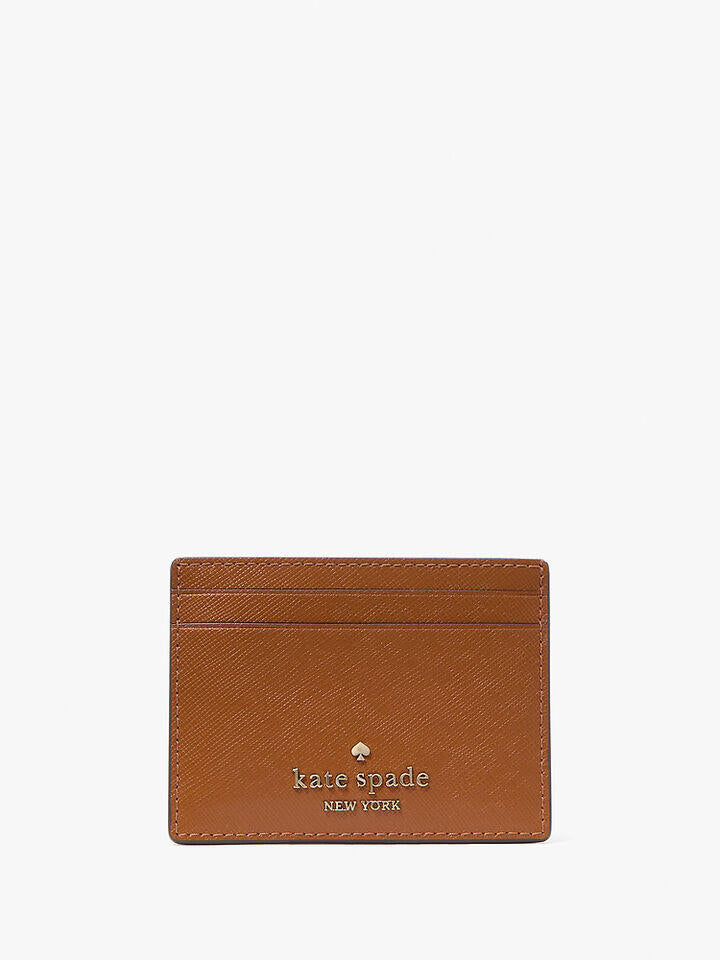 Kate Spade Au Madison Saffiano Leather Small Slim Card Holder