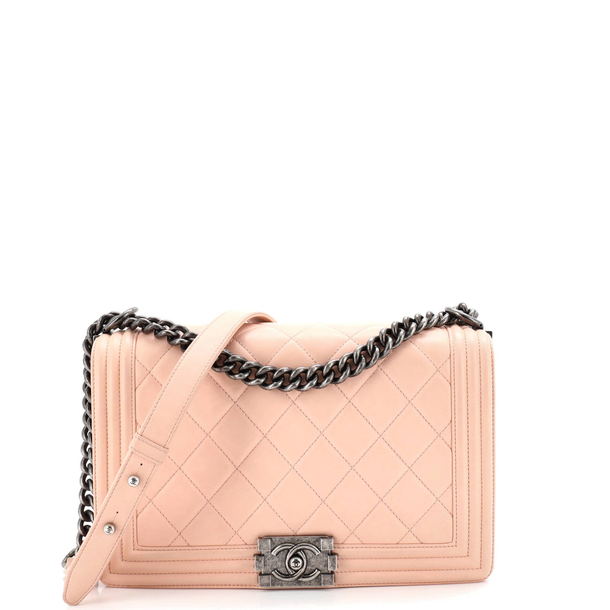 Chanel CHANEL Boy Flap Bag Quilted Calfskin New Medium