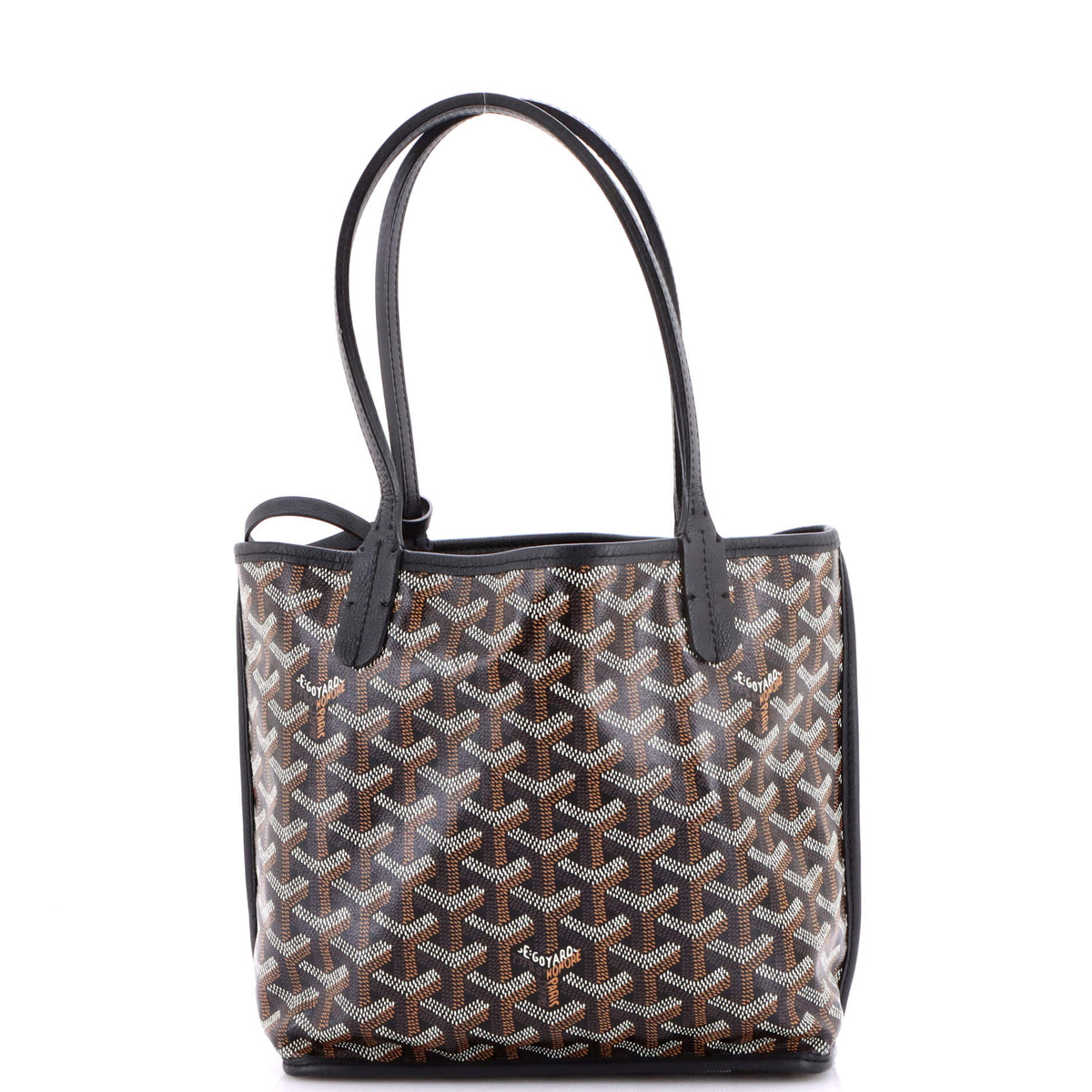 Goyard GOYARD Anjou Reversible Tote Coated Canvas Mini