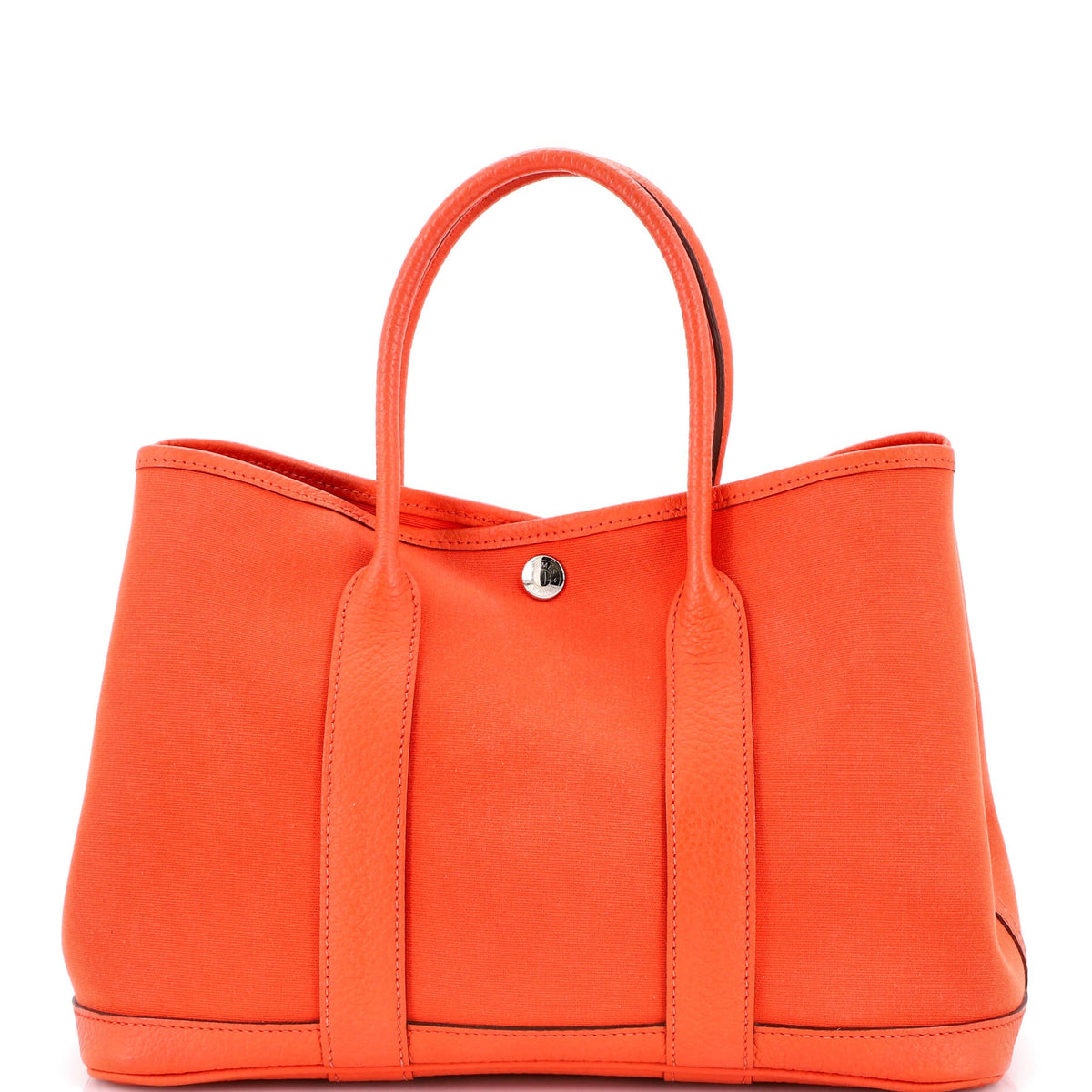 Herm?s Garden Party Tote Toile and Leather 30