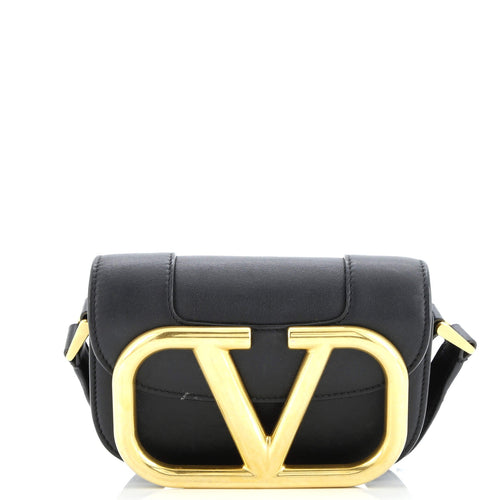 VALENTINO GARAVANI Supervee Crossbody Bag Leather Small
