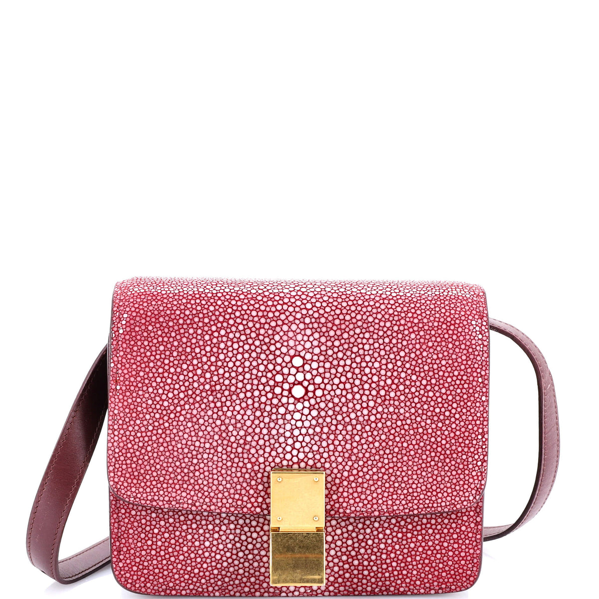 Celine CELINE Classic Box Bag Stingray Small