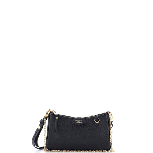 Easy Pouch on Strap Monogram Empreinte Leather