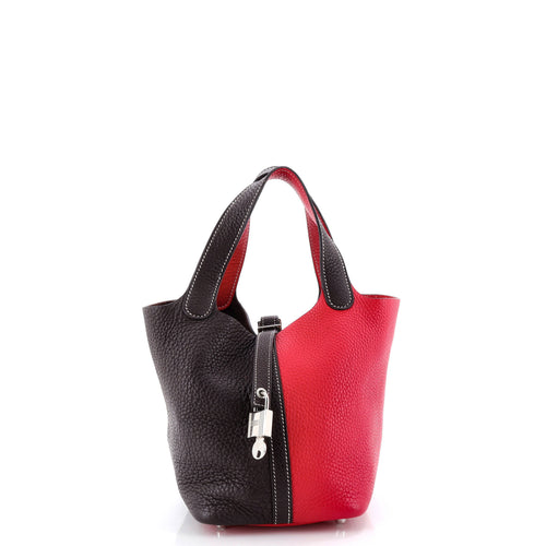 Picotin Lock Bag Bicolor Clemence PM