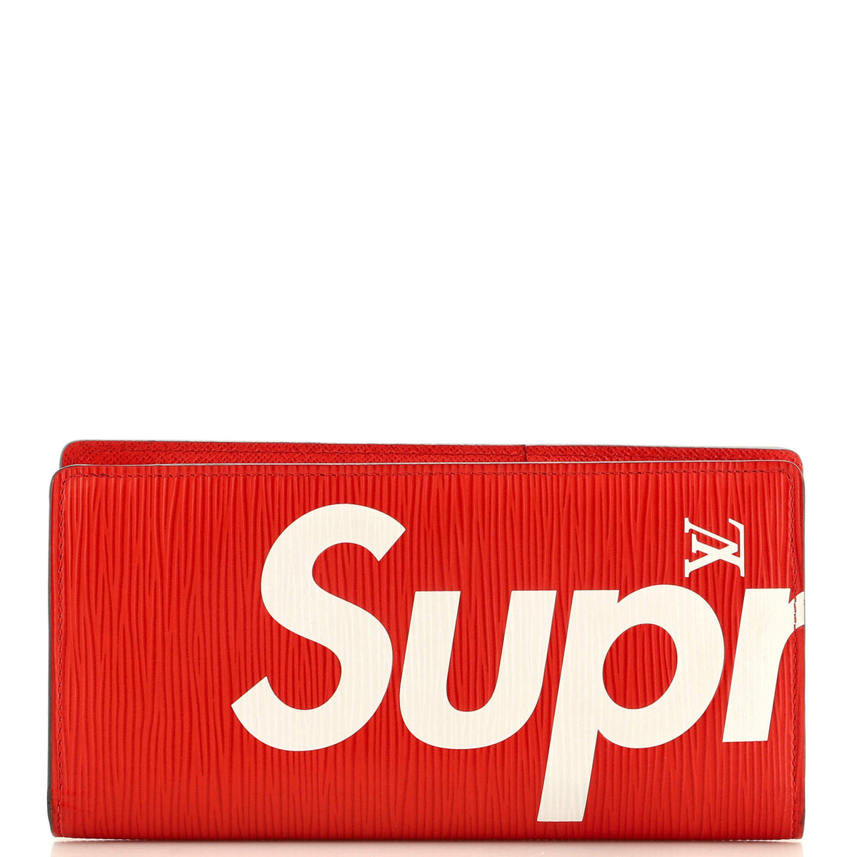 Louis Vuitton Brazza Wallet Limited Edition Supreme Epi Leather
