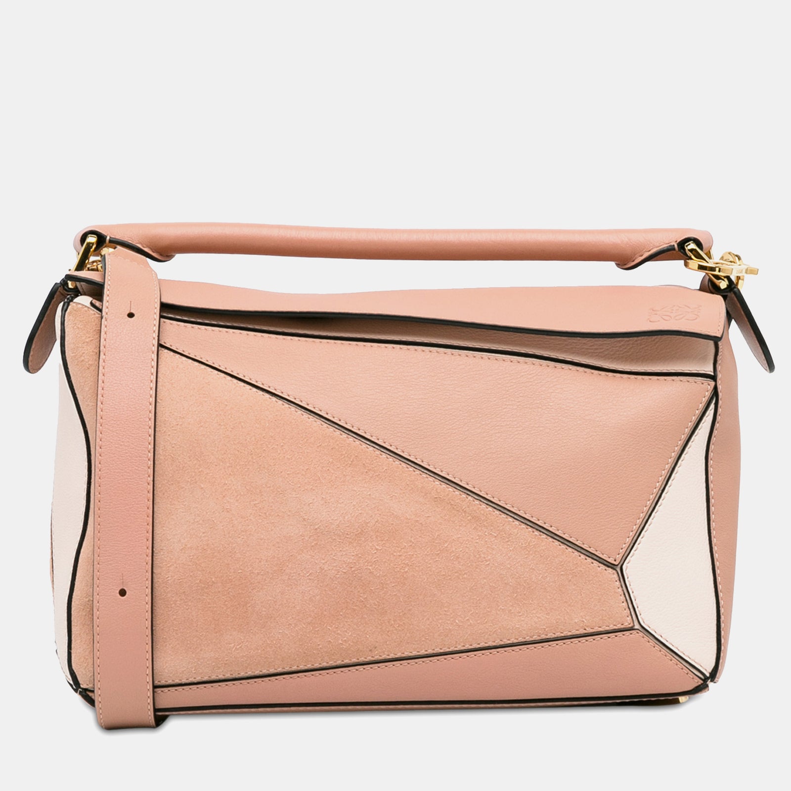 Loewe Small Bicolor Puzzle Satchel