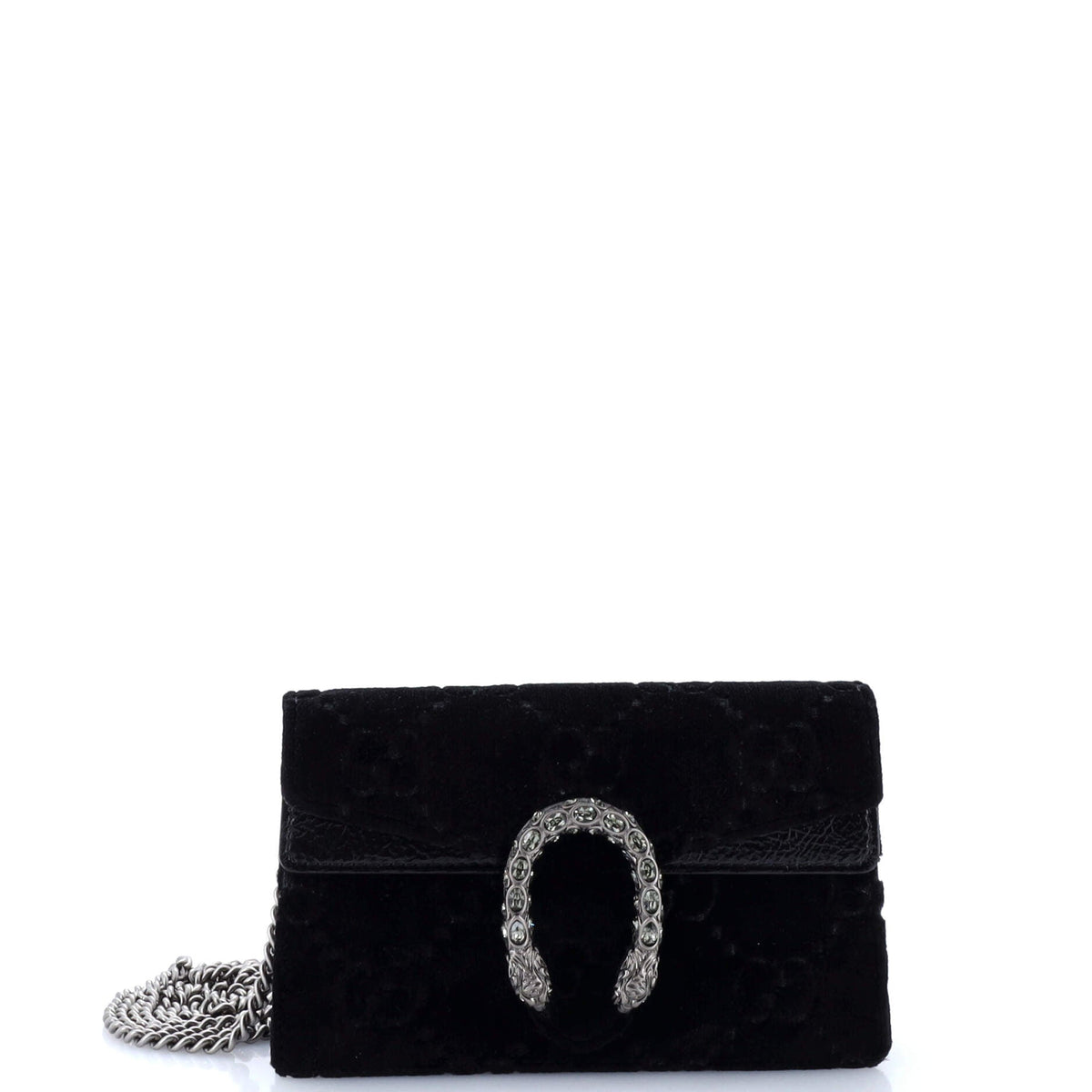 Gucci GUCCI Dionysus Bag GG Velvet Super Mini