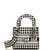 Lady D-Lite Bag Houndstooth Canvas Mini