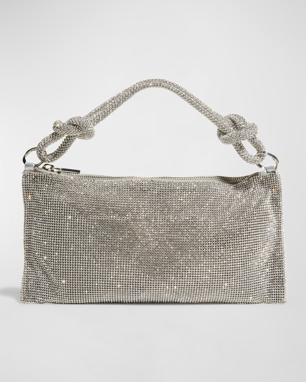 Cult Gaia Hera Nano Knotted Embellished Shoulder Bag