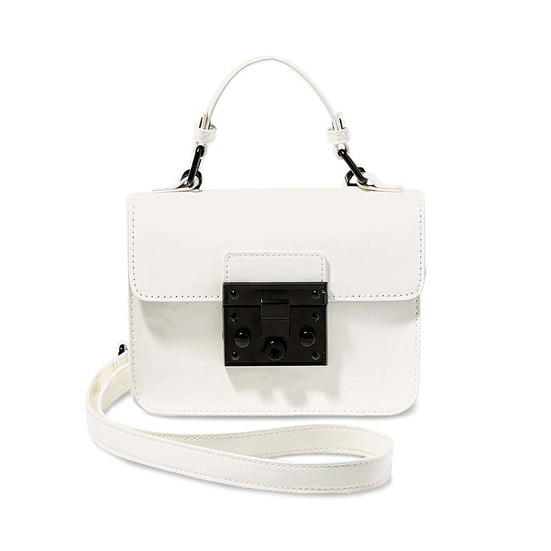 Stevemadden BEVIE WHITE PATENT