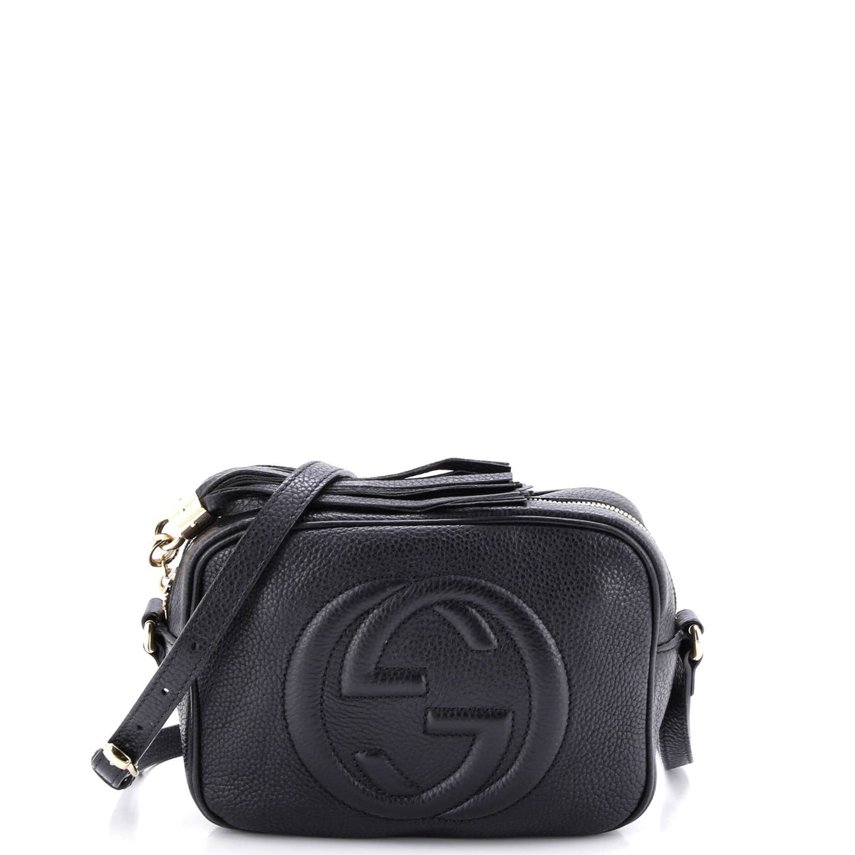 Gucci GUCCI Soho Disco Crossbody Bag Leather Small