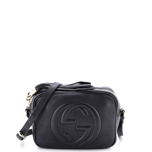 GUCCI Soho Disco Crossbody Bag Leather Small