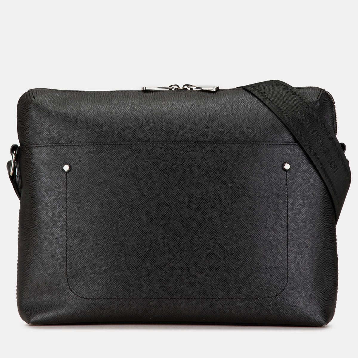 Louis Vuitton Black Taiga Leather Grigori MM Shoulder Bag