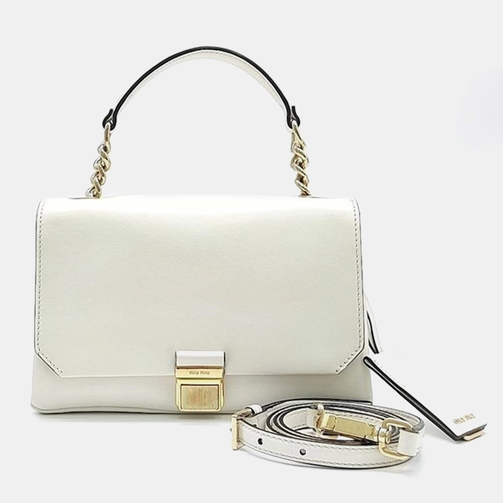 Miu Miu Ivory Crossbody bag