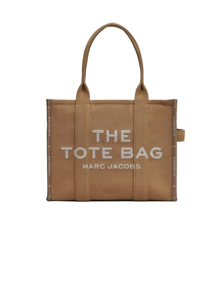 Marc Jacobs Marc Jacobs Tote Bag Woven Jacquard Logo - Beige