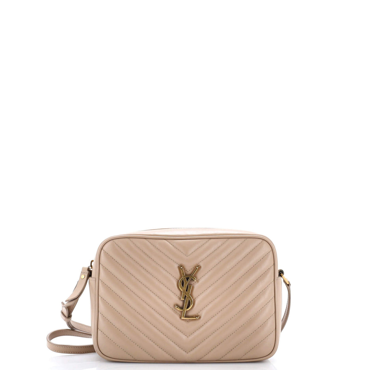 Saint Laurent Lou Camera Bag Matelasse Chevron Leather Small