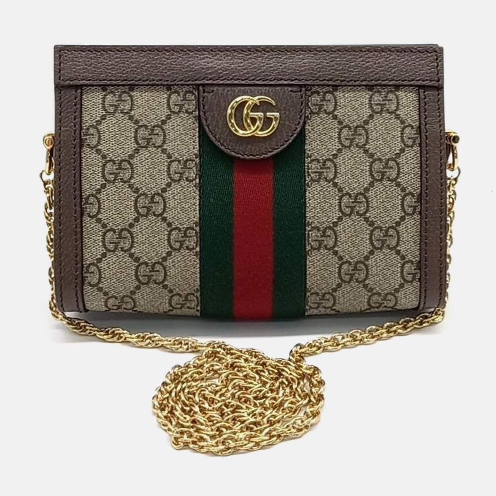 Gucci Ophidia Mini-Schultertasche aus GG Supreme