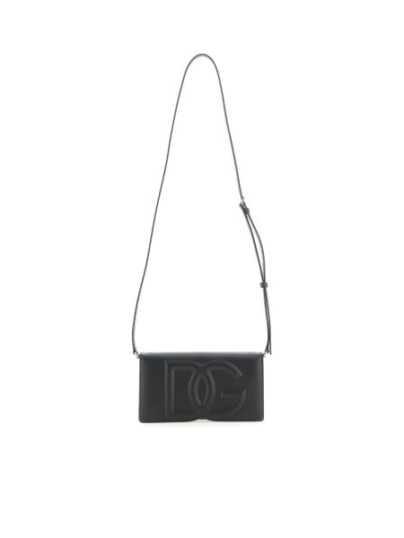 Dolce & Gabbana Women's Dg Phone Bag in Black | BI3279AG081