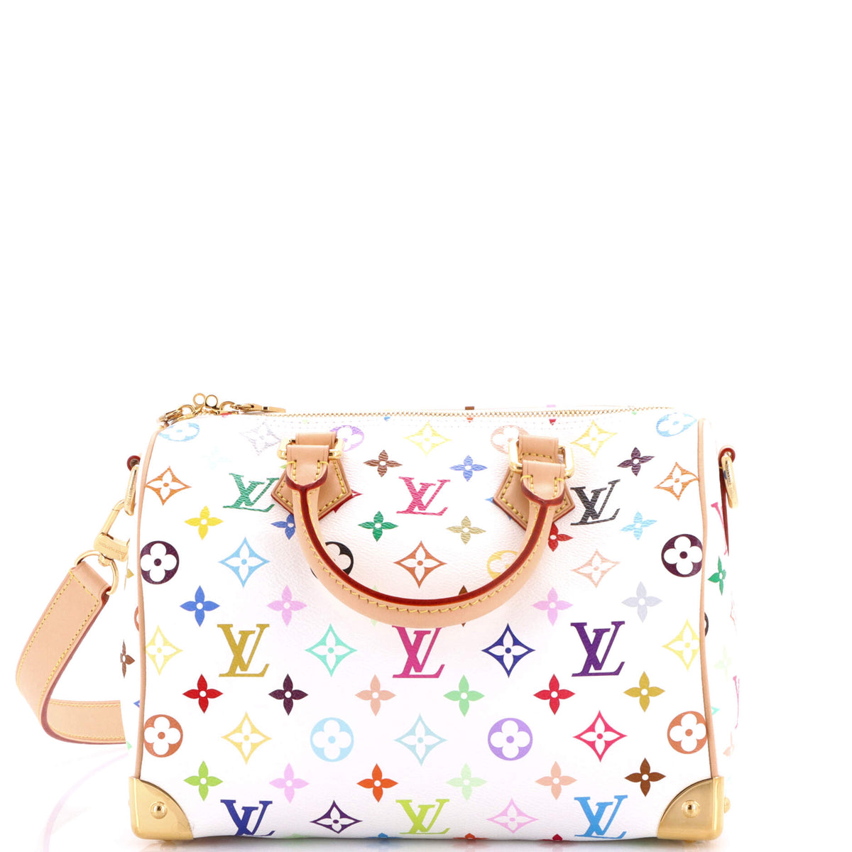 Louis Vuitton x Takashi Murakami Speedy Soft Bandouliere Bag Monogram Multicolor 25