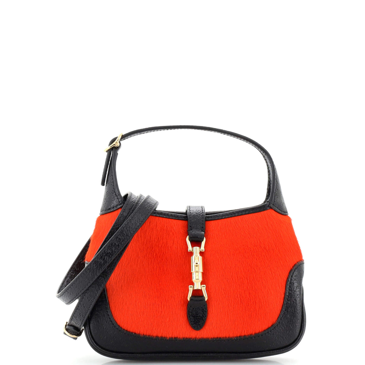Gucci GUCCI Jackie 1961 Hobo Calf Hair Mini
