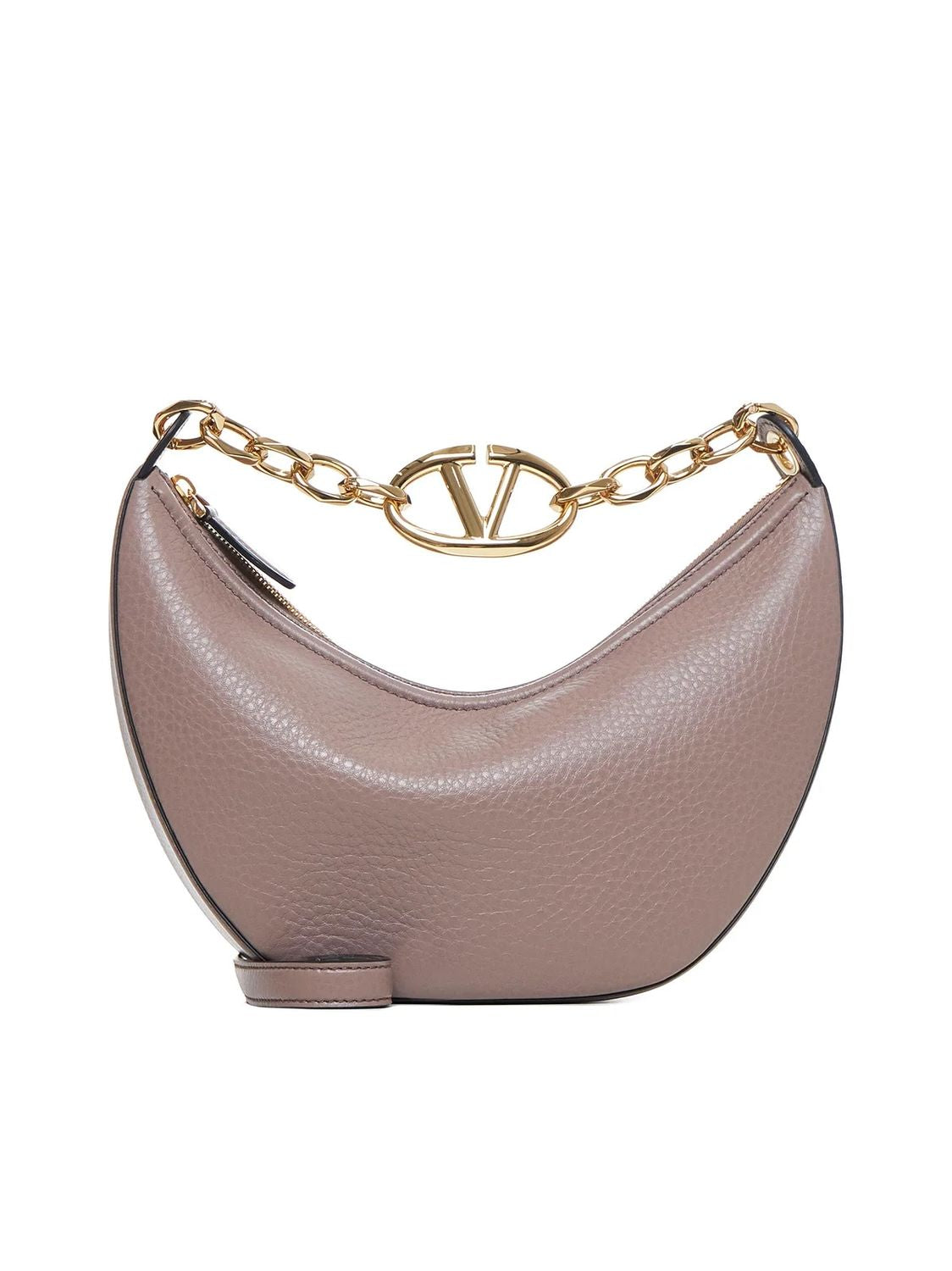 Valentino Women's Vlogo Moon Bag Small Hobo in Clay | 5W2B0Q42JDK