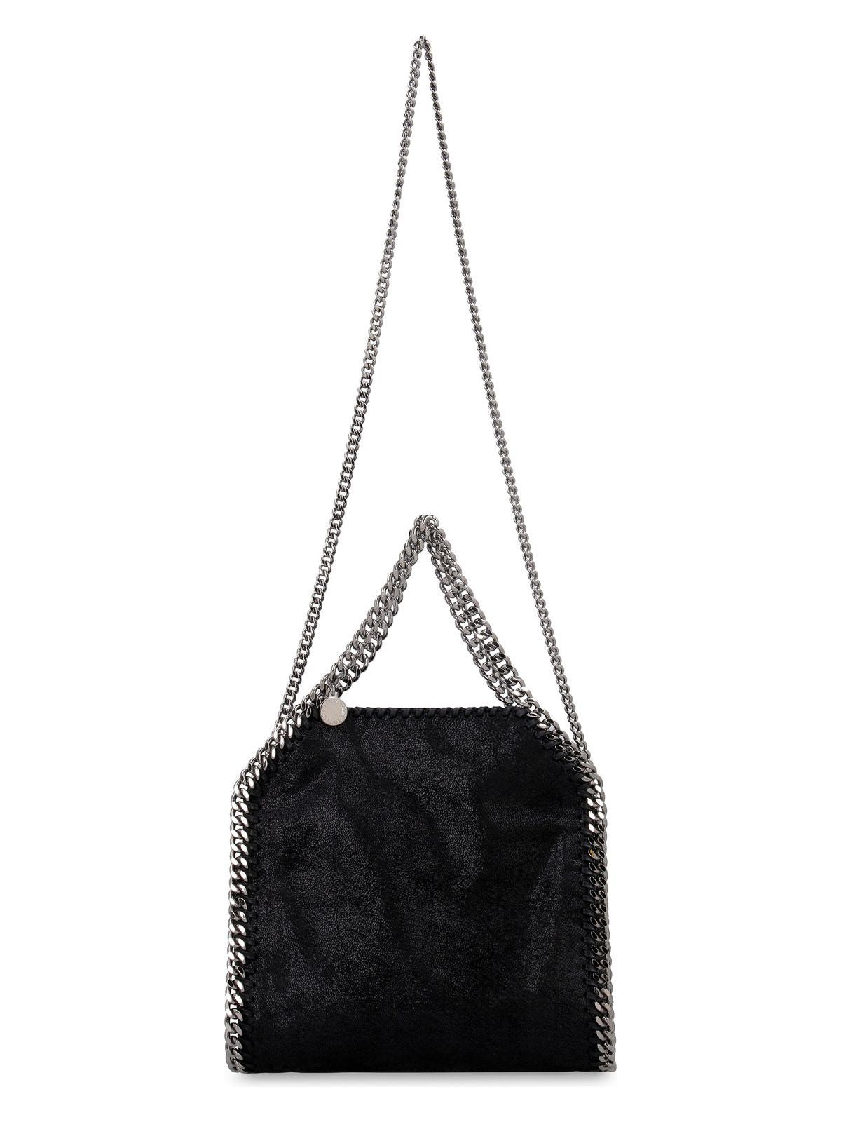 Stella Mccartney Women's Mini Tote Eco Shaggy Deer in Black | Size UNICA | 371223W9132