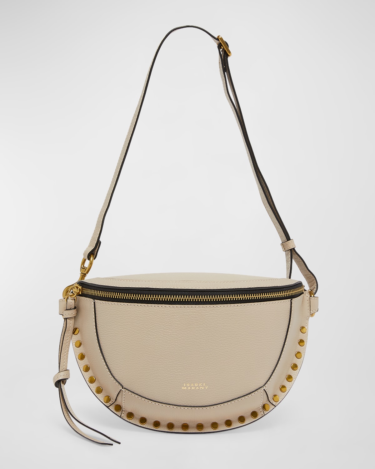 Isabel Marant Skano Studded Leather Shoulder Bag
