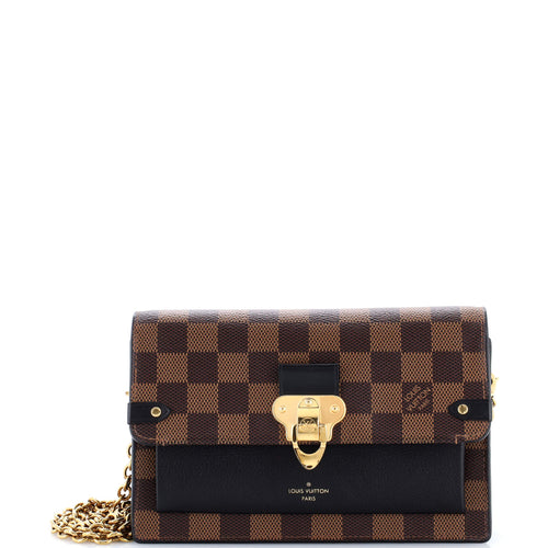 Vavin Chain Wallet NM Damier with Leather