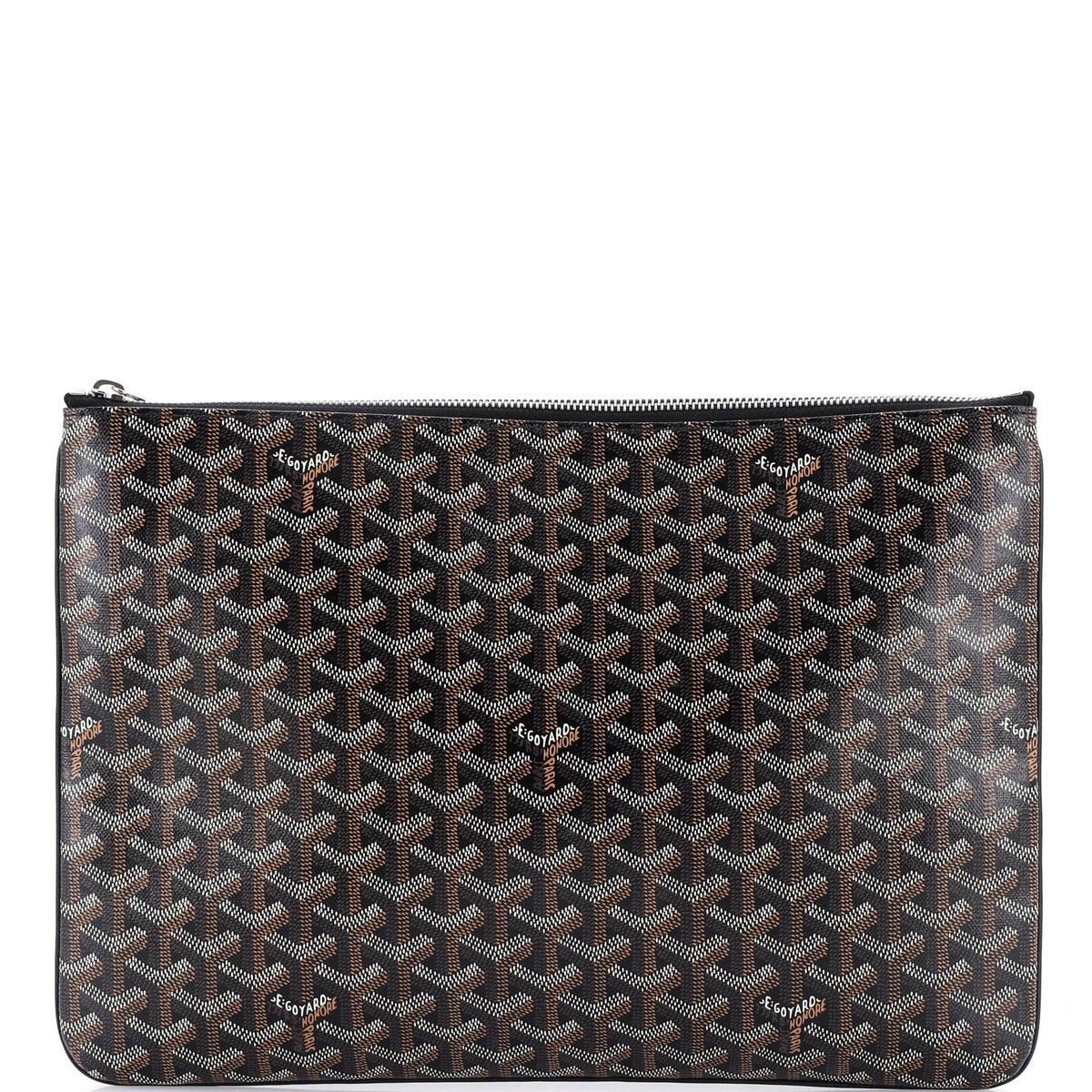 Goyard GOYARD Senat Zip Pouch Coated Canvas GM