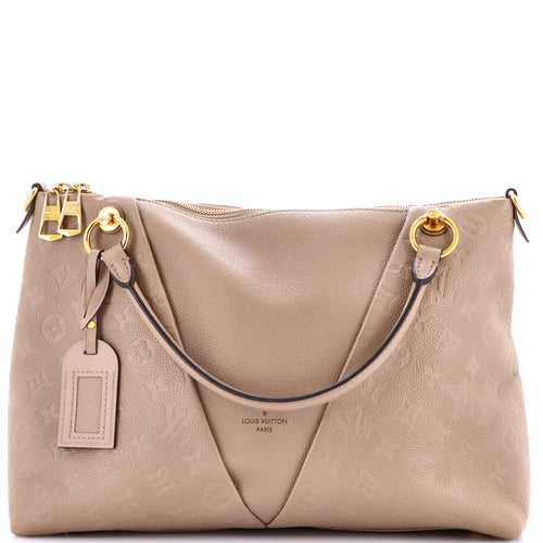 V Tote Monogram Empreinte Leather MM