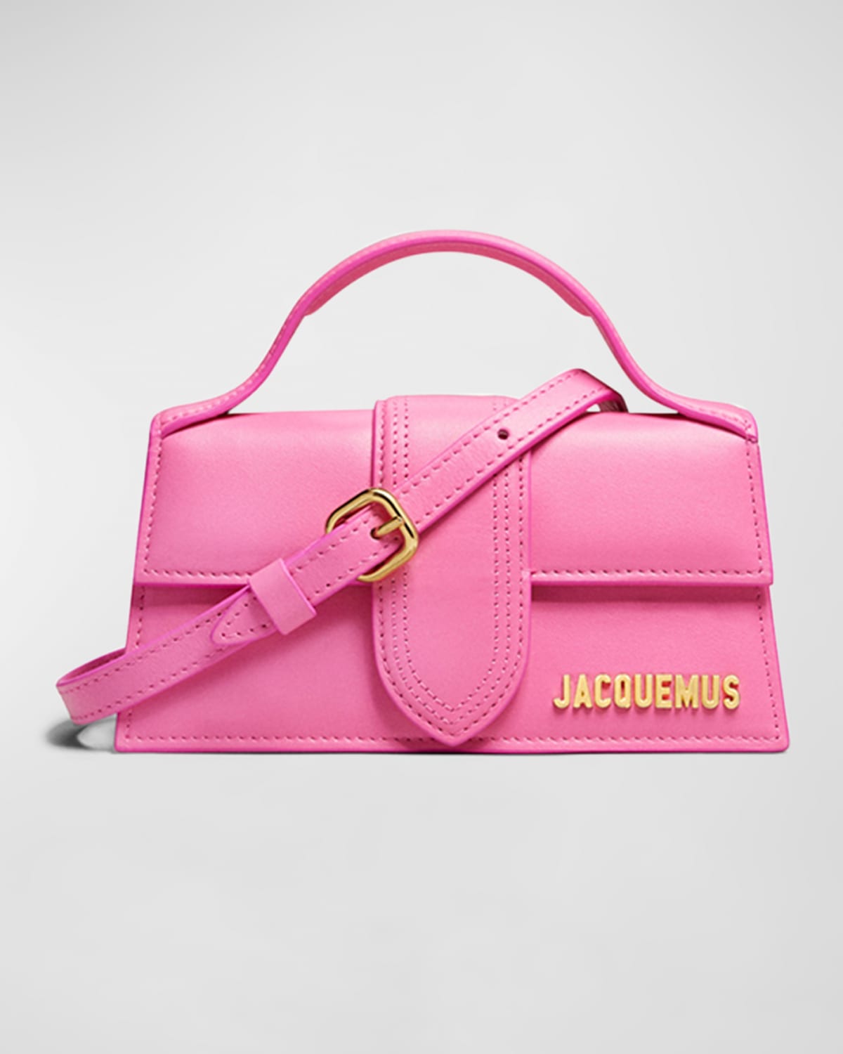 Jacquemus Le Bambino Leather Top-Handle Bag