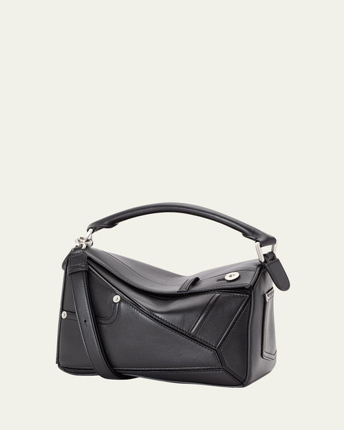 Puzzle Small Shoulder Bag in Leather