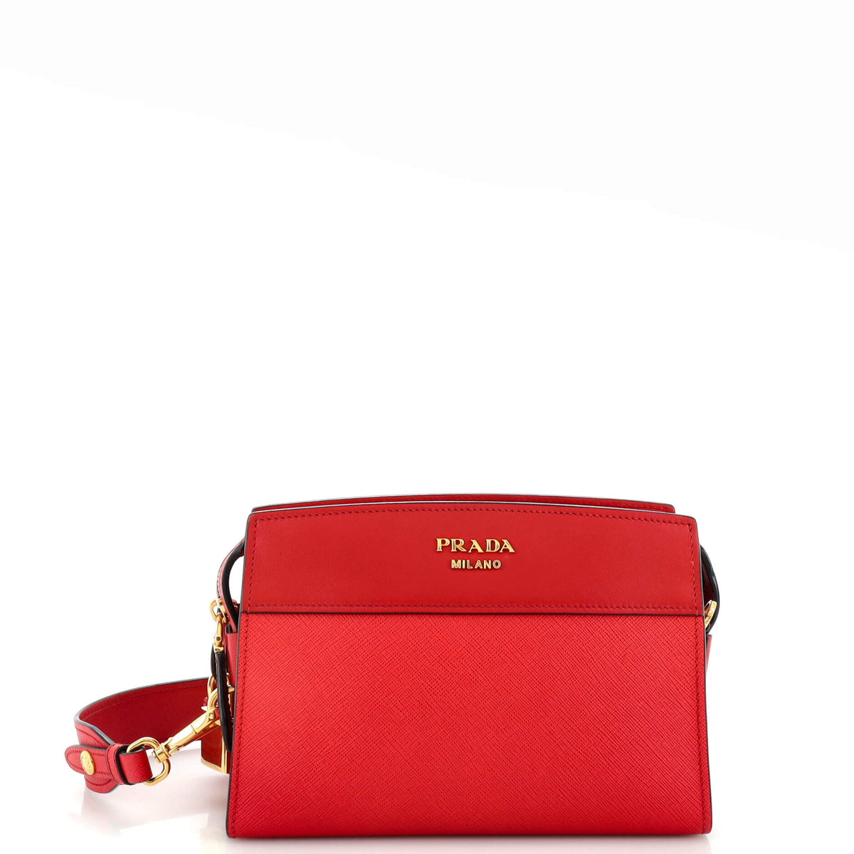 Prada PRADA Esplanade Crossbody Bag Saffiano with City Calf Small