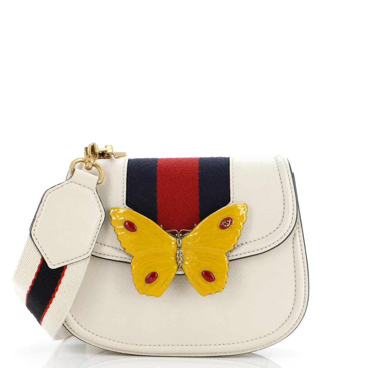 Gucci GUCCI Totem Shoulder Bag Leather Small