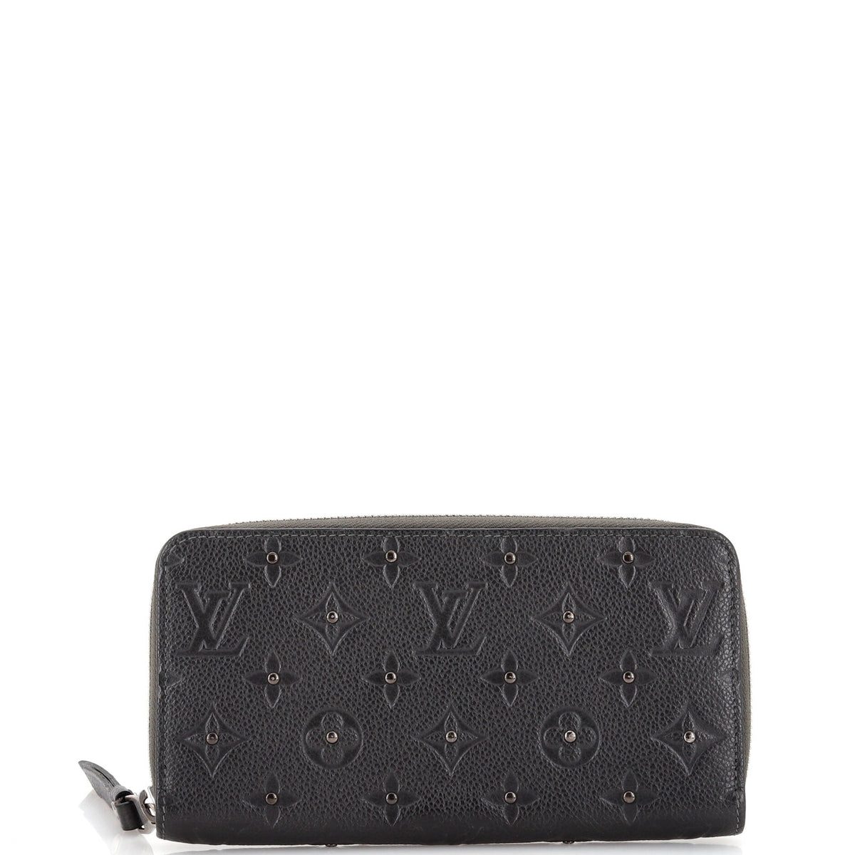 Louis Vuitton Zippy Wallet Studded Monogram Empreinte Leather