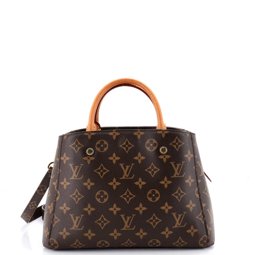 Montaigne Handbag Monogram Canvas BB