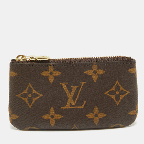 Monogram Canvas Key Pouch