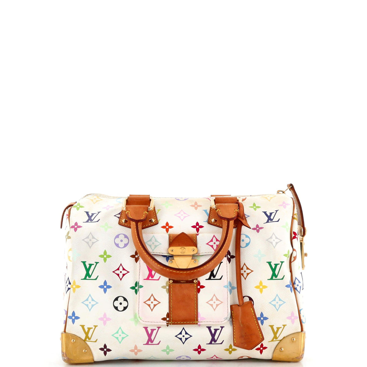 Louis Vuitton Speedy Handbag Monogram Multicolor 30