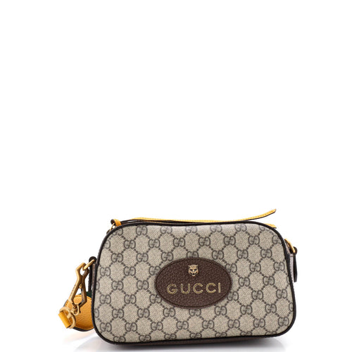 GUCCI Neo Vintage Camera Messenger Bag GG Coated Canvas